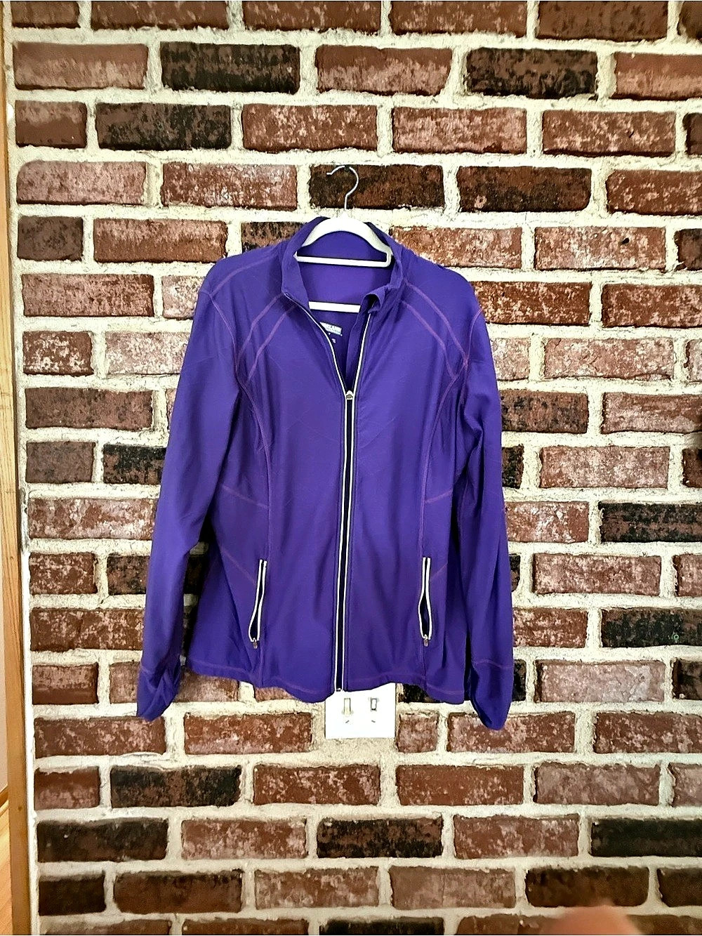 Kirkland Purple Zip Jacket Size 2X Like New